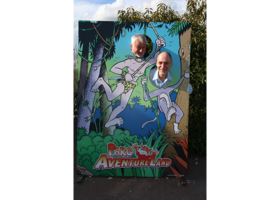 Aventure Land illustre et scénarise en BD la vie du parc