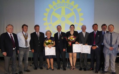 Les Rotary Clubs remettent le prix Servir