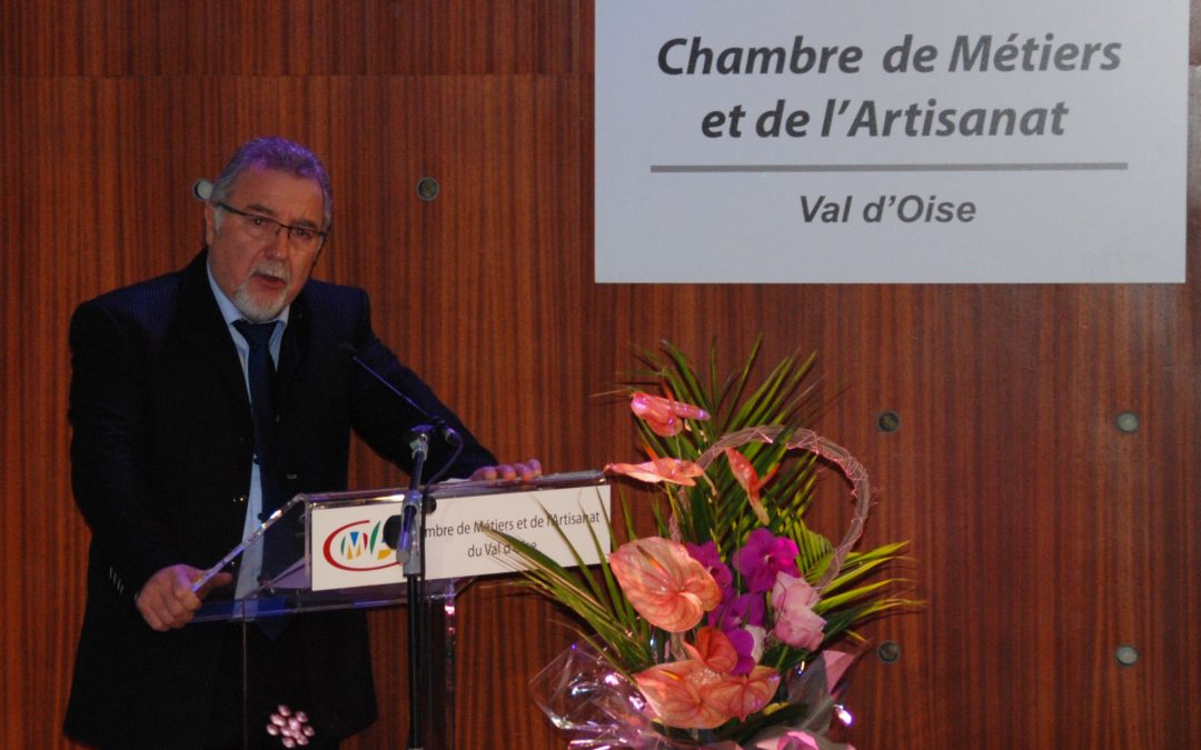 CMA 95 : premiers vœux engagés pour Jean-Louis Orain