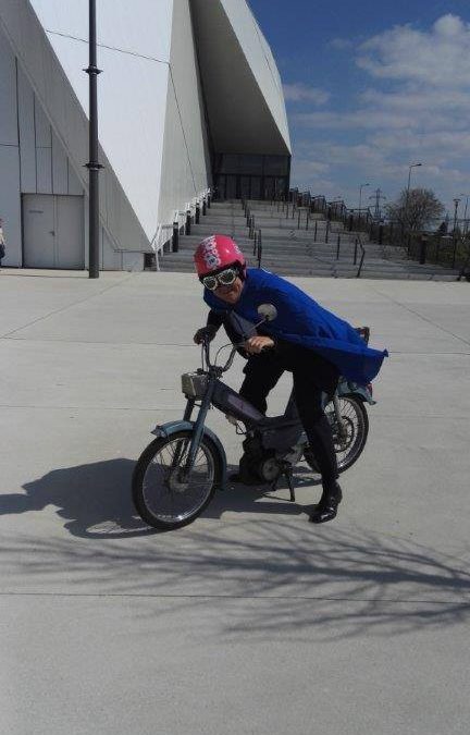 Les Meules bleues débarquent à Cergy-Pontoise  le 7 juillet 2017