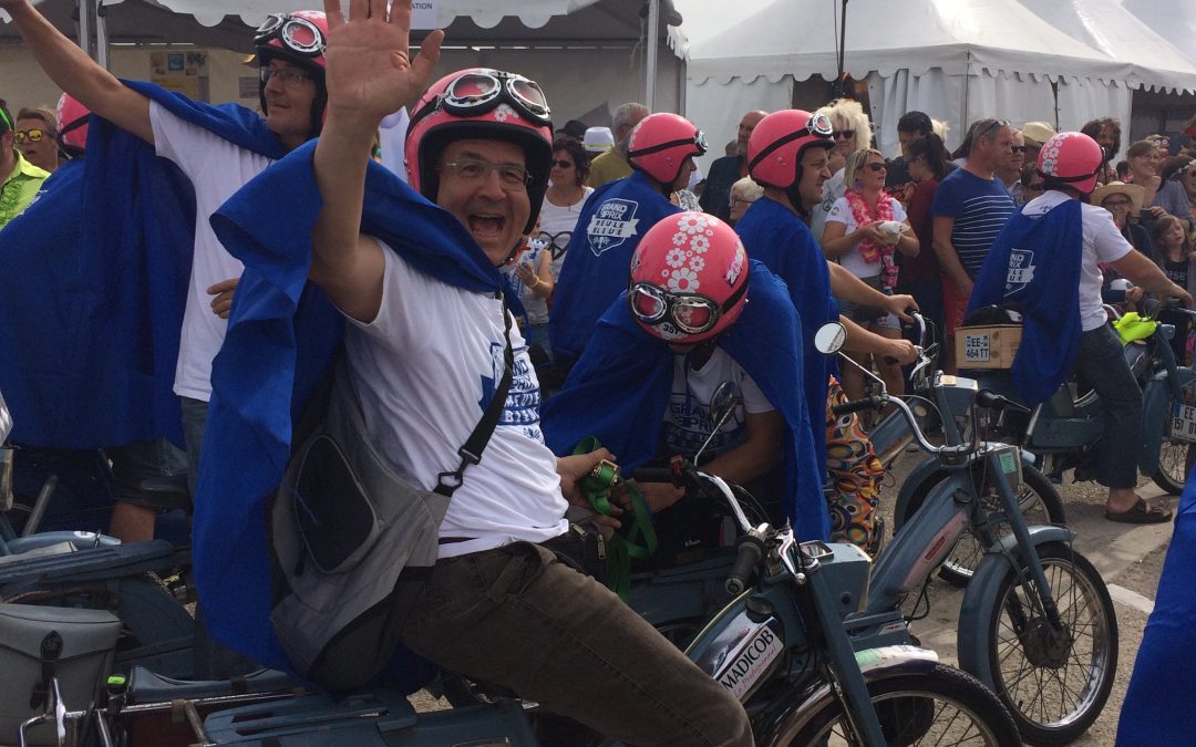 Les meules bleues débarquent à Cergy-Pontoise : c&rsquo;est demain !!!!