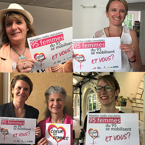 95 femmes du Val d’Oise se mobilisent pour « le coeur des femmes »