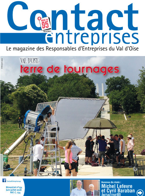 Le Val d’Oise sous les projecteurs dans le dernier numéro de Contact entreprises