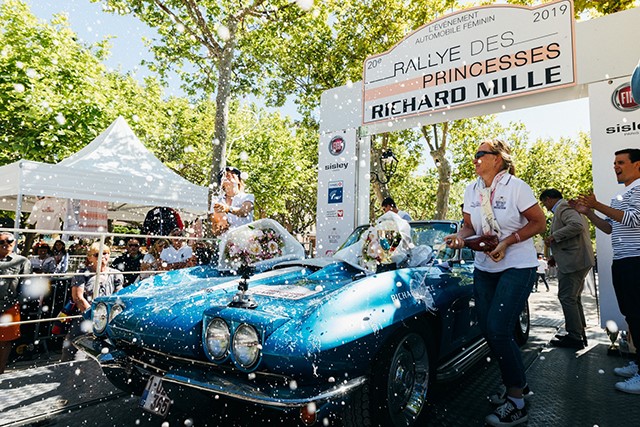 Carole Gratzmuller, présidente des FCE95, championne du rallye des princesses