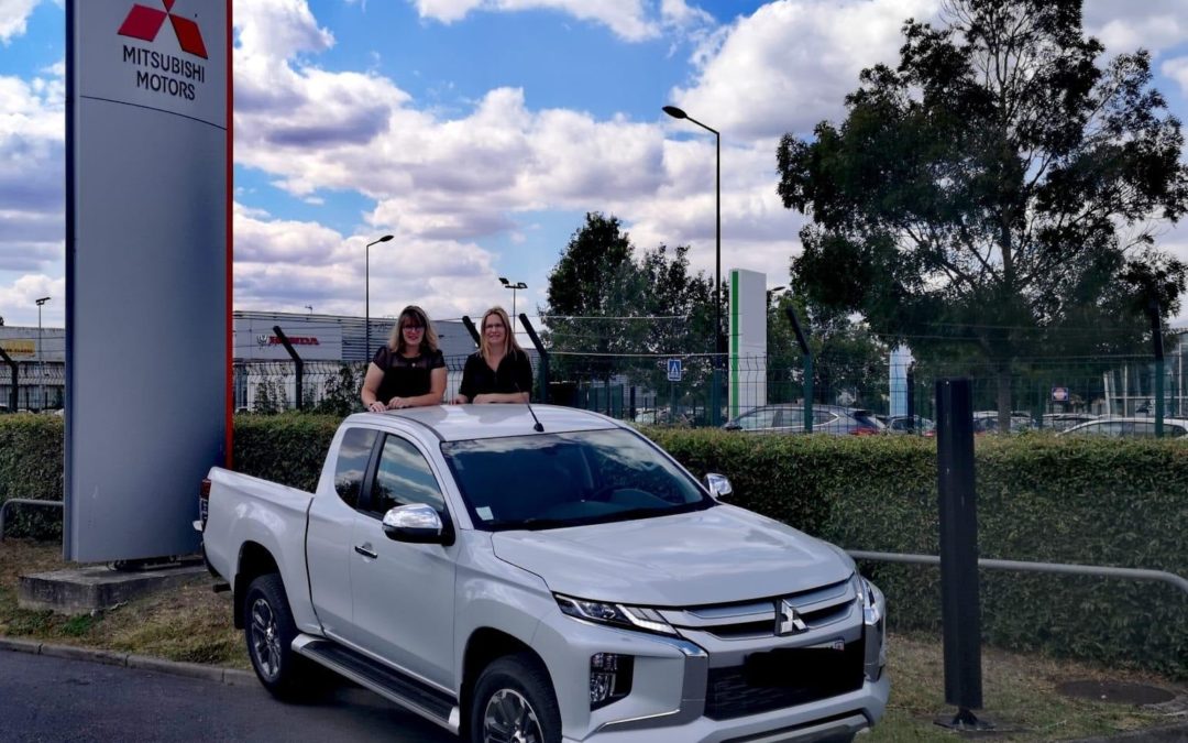 Mitsubishi soutient la team « 2 Gaz’ailles »