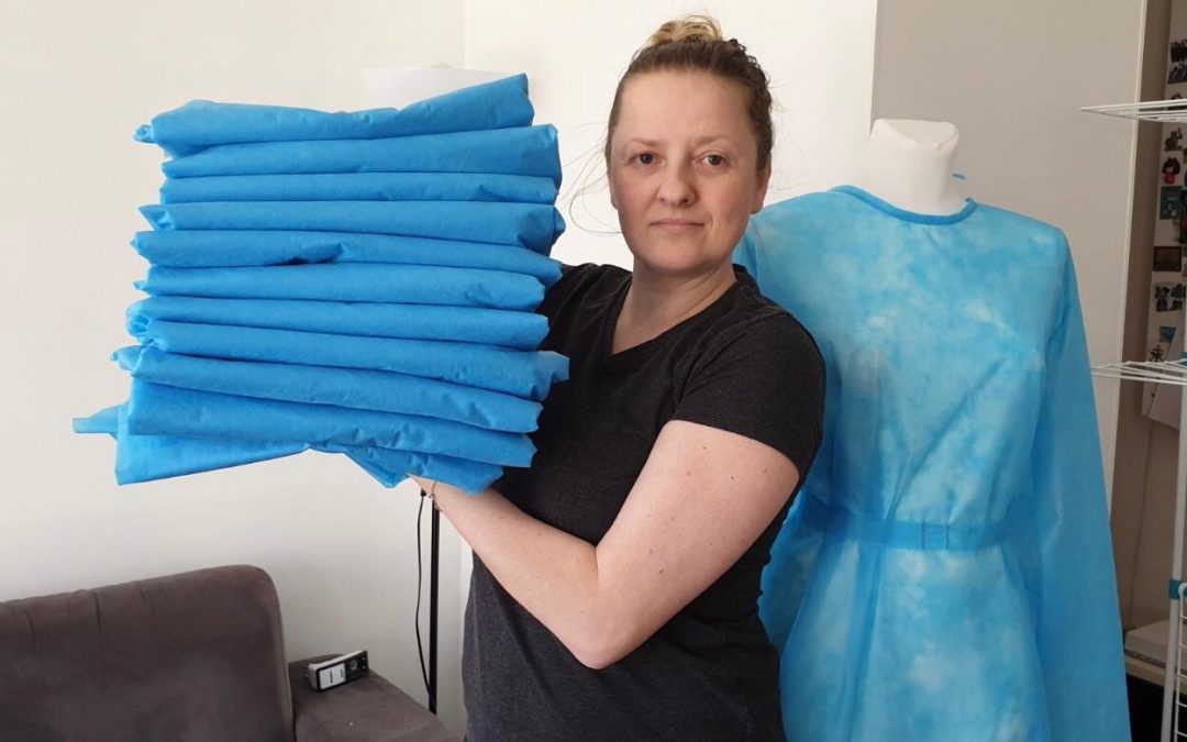 Les entreprises mobilisées pour la confection de blouses pour l’hôpital