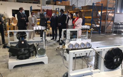 Les parlementaires valdoisiens en visite chez NOVAIR, à la découverte des générateurs d’oxygène