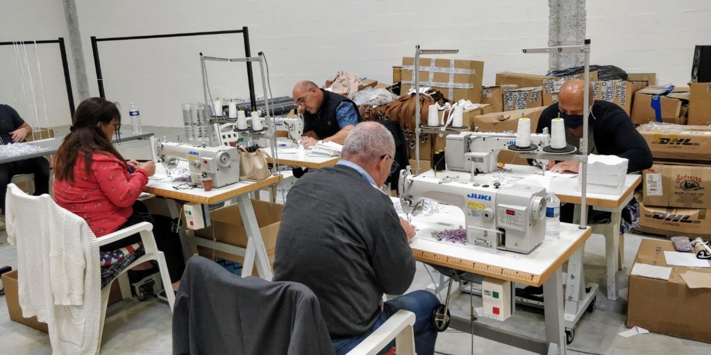 Ouragan : de la haute couture aux masques