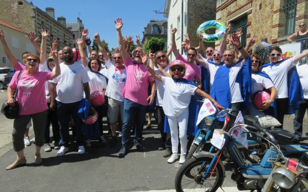 Les Meules Bleues prennent le départ à St Ouen l’Aumône