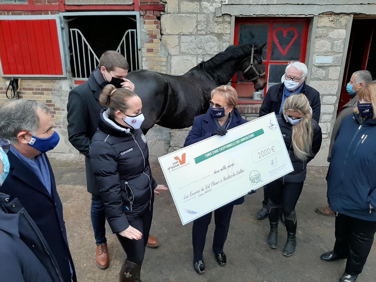 DEP CHEQUE CENTRE EQUESTRE NESLES