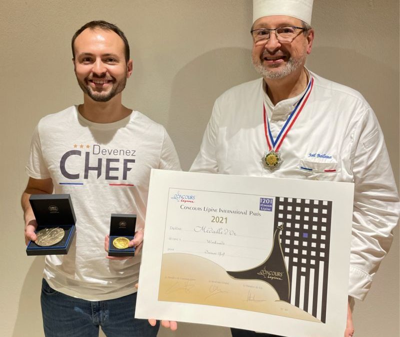 Concours Lépine : une médaille d’or pour Devenez Chef !