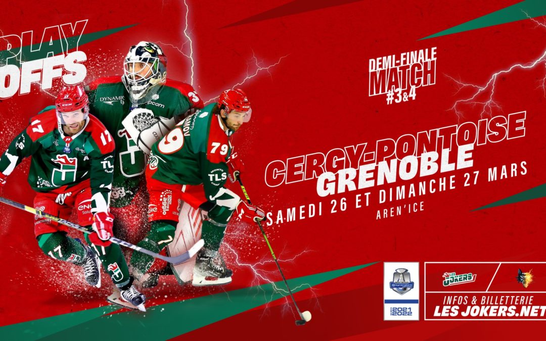 JOKERS : la fin de saison se joue ce week-end  à l’Aren’ice !