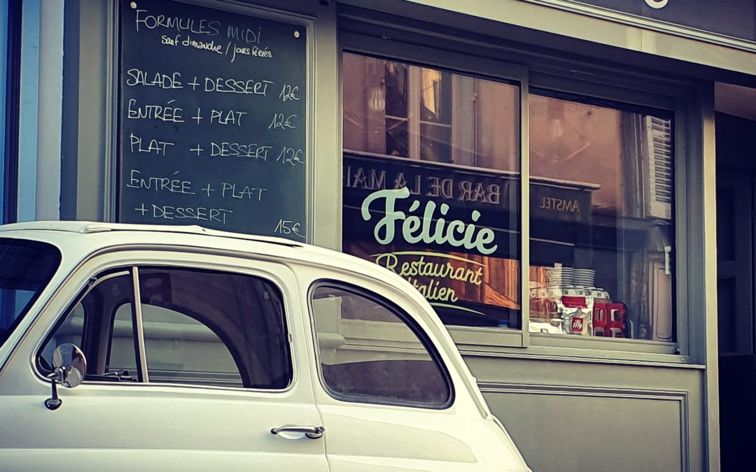 On se retrouve à midi chez Félicie !