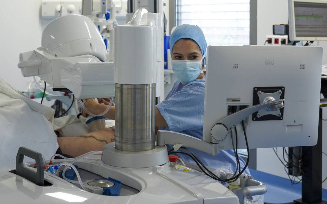 Un robot unique pour traiter les varices à l’hôpital d’Argenteuil