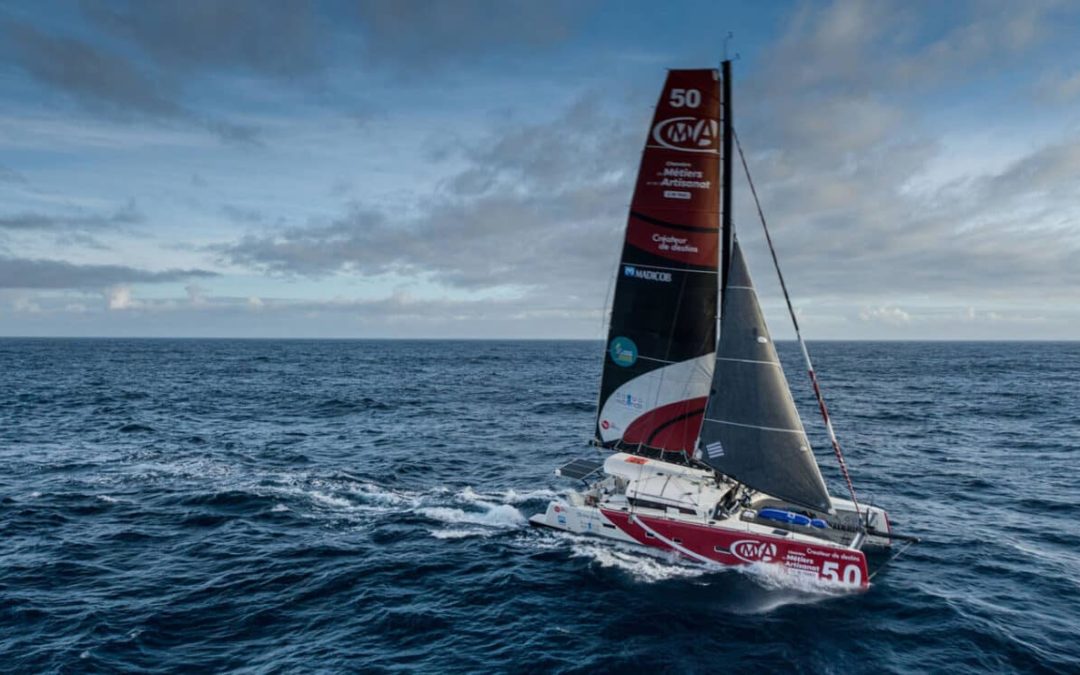 Une cagnotte pour Brieuc Maisonneuve, le skipper de la CMA et 60 000 Rebonds