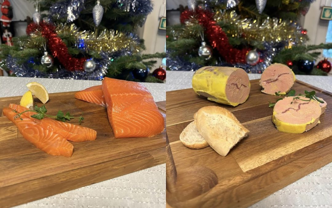 Foie gras et saumon maison Au fil des saisons pour les fêtes