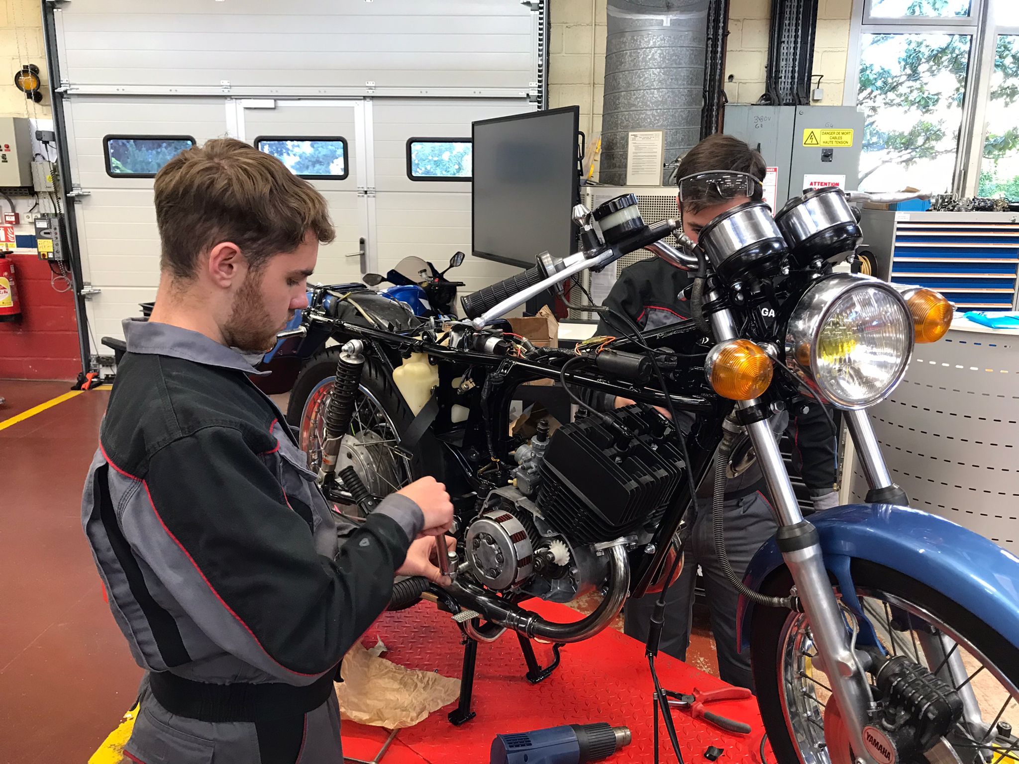 (c) GARAC renovation Yamha Bac Pro Moto