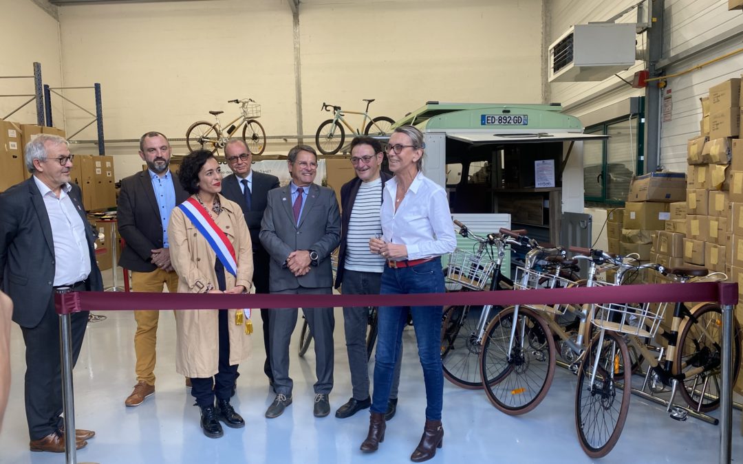 Hyboo Bike a inauguré ses nouveaux ateliers à la Turbine Chennevières