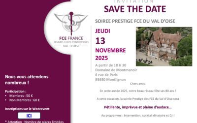 Les FCE reviennent le 13 novembre pour une grande soirée Prestige