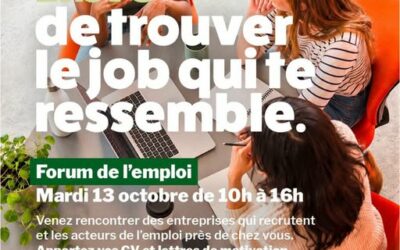 Forum de l’Emploi au Quai des Marques le 13 octobre : plus d’une cinquantaine de postes à pourvoir